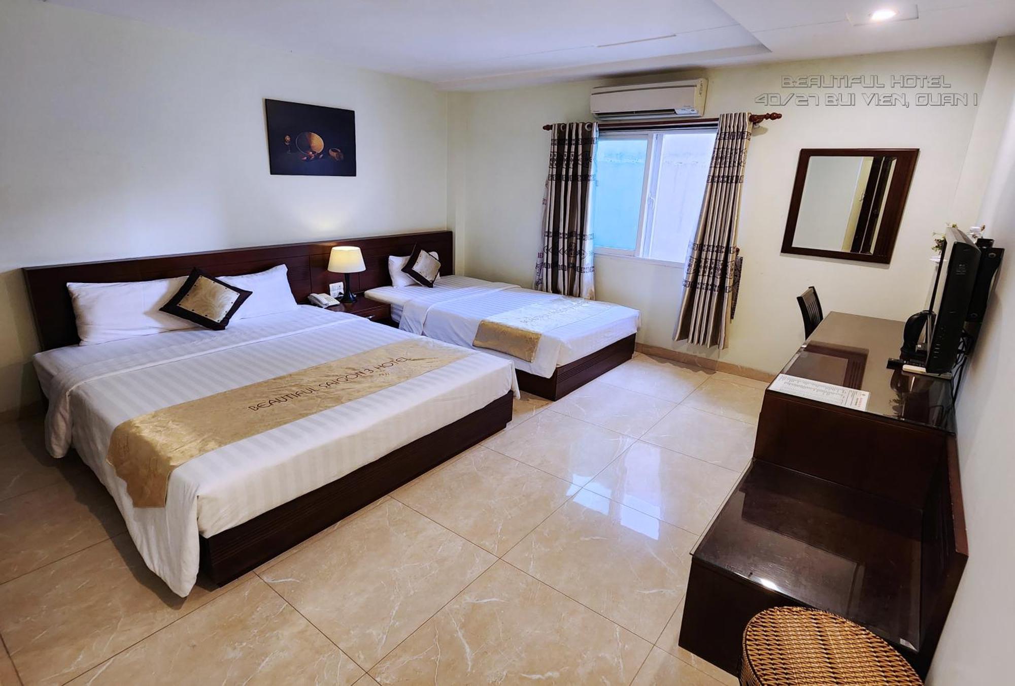 Beautiful Buivien Hotel Хошимин Экстерьер фото